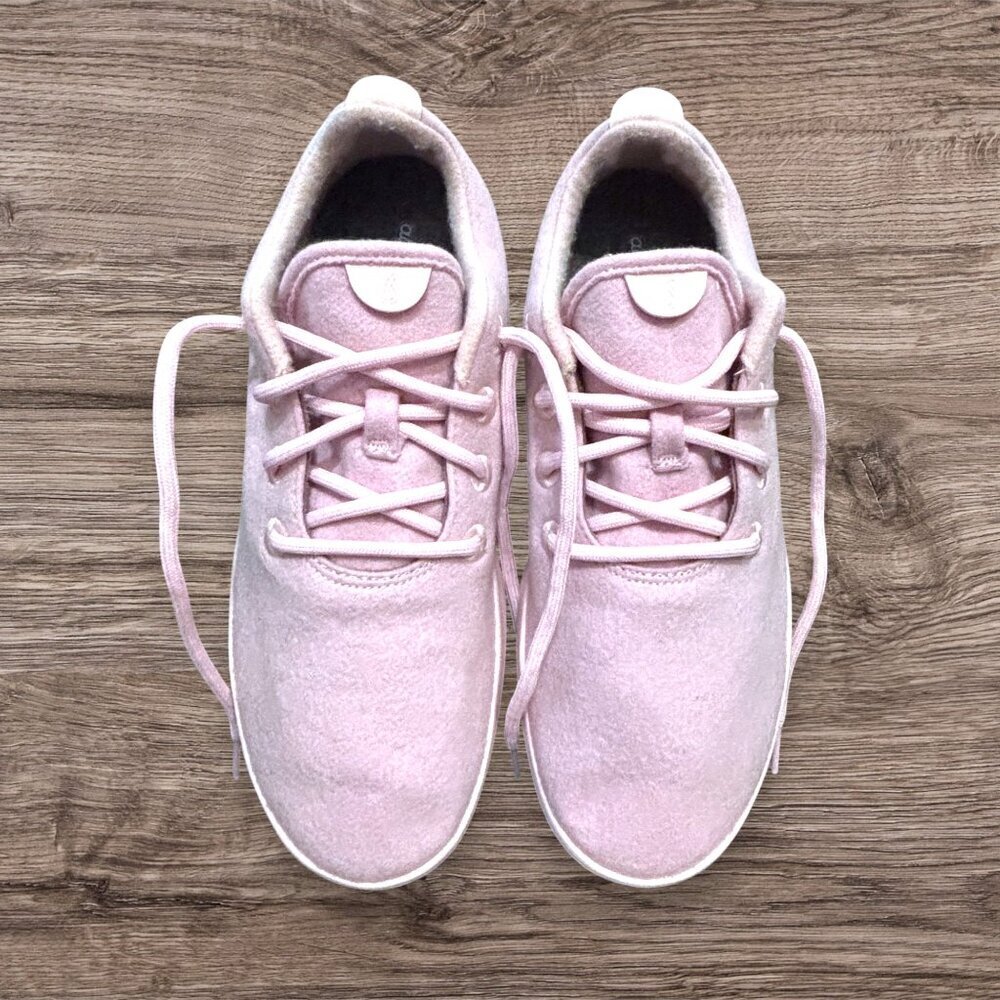 Allbirds Wool Runners Buoyant Pink Sneakers Men Size 12 Limited Edition 2022